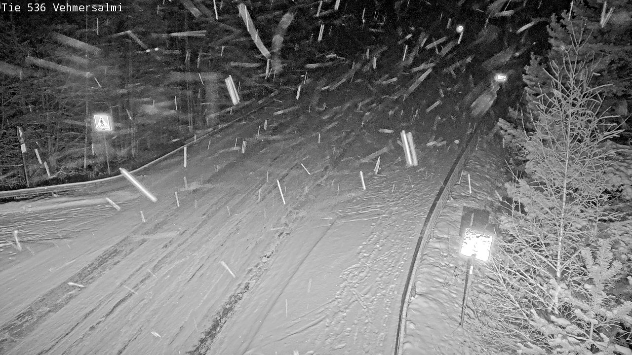 Kelikamerat Kuva Tie 536 Kuopio, Vehmersalmi, Kuopio, Pohjois-Savo