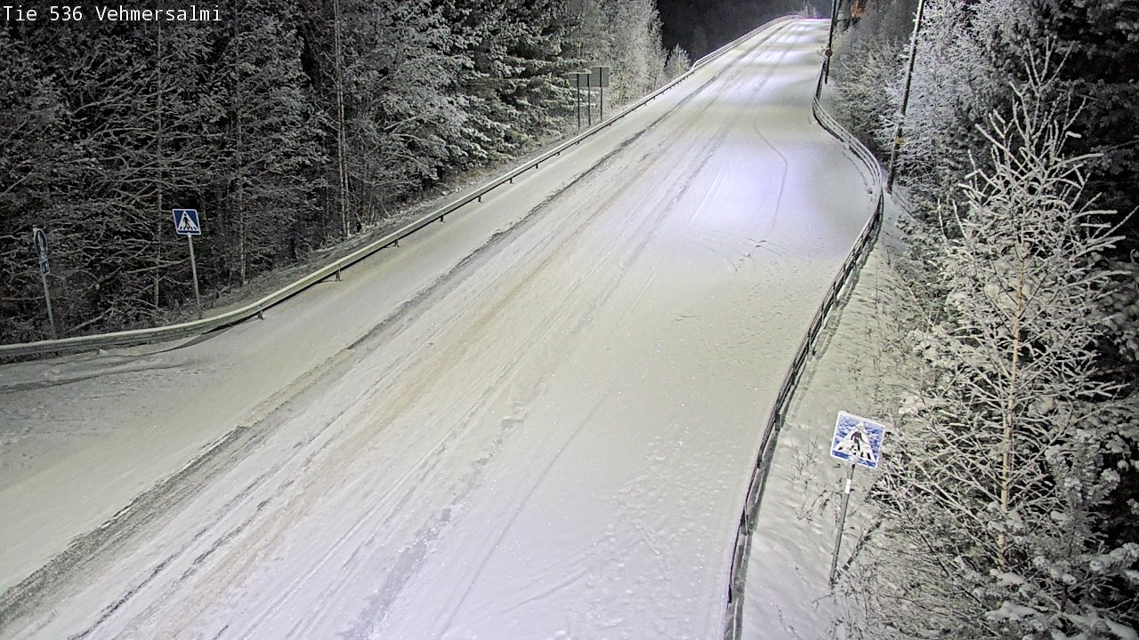 Kelikamerat Kuva Tie 536 Kuopio, Vehmersalmi, Kuopio, Pohjois-Savo