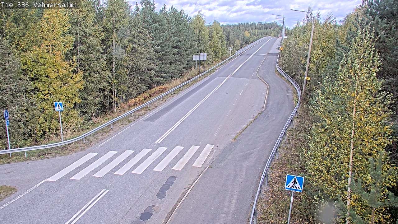 Weather Camera Image Road 536 Kuopio, Vehmersalmi, Kuopio, Pohjois-Savo