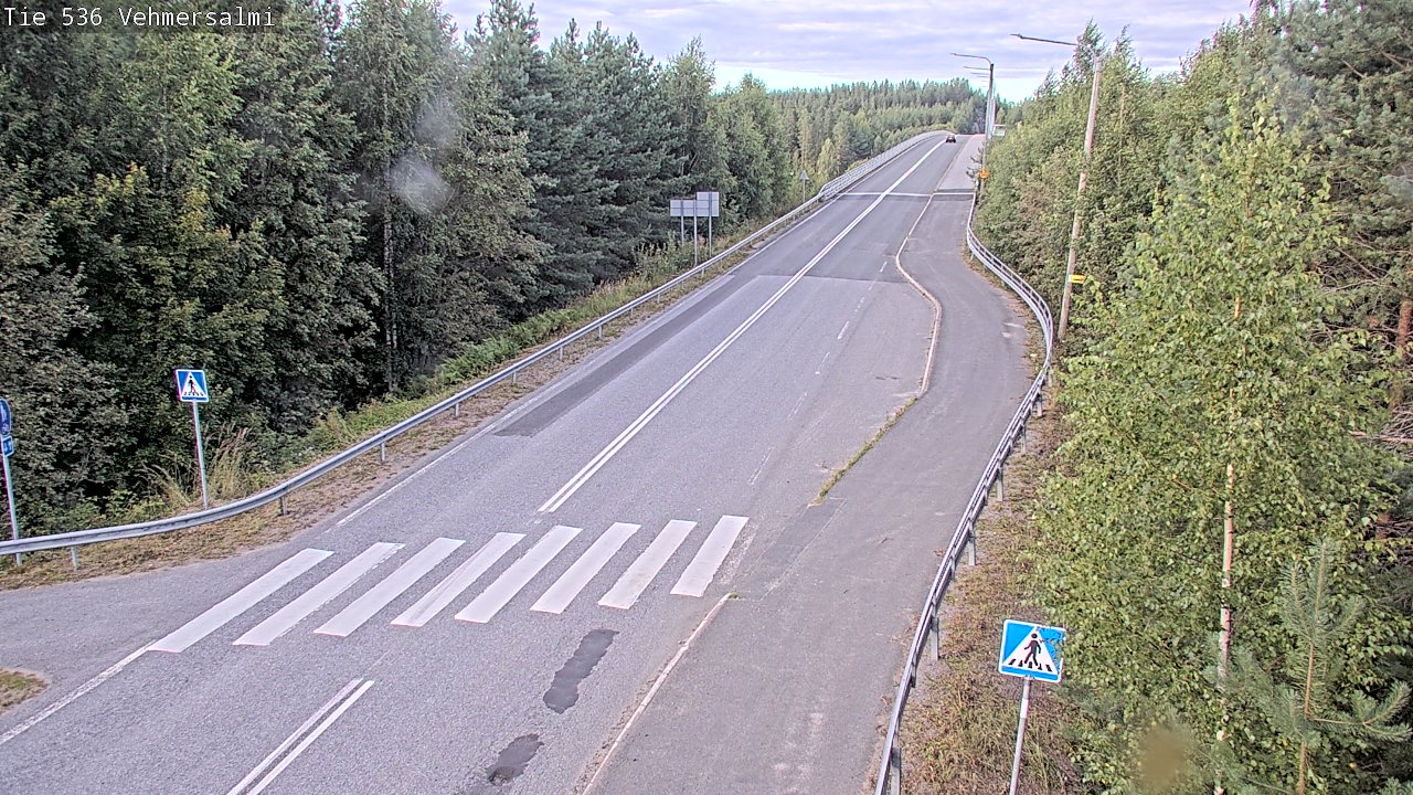 Kelikamerat Kuva Tie 536 Kuopio, Vehmersalmi, Kuopio, Pohjois-Savo