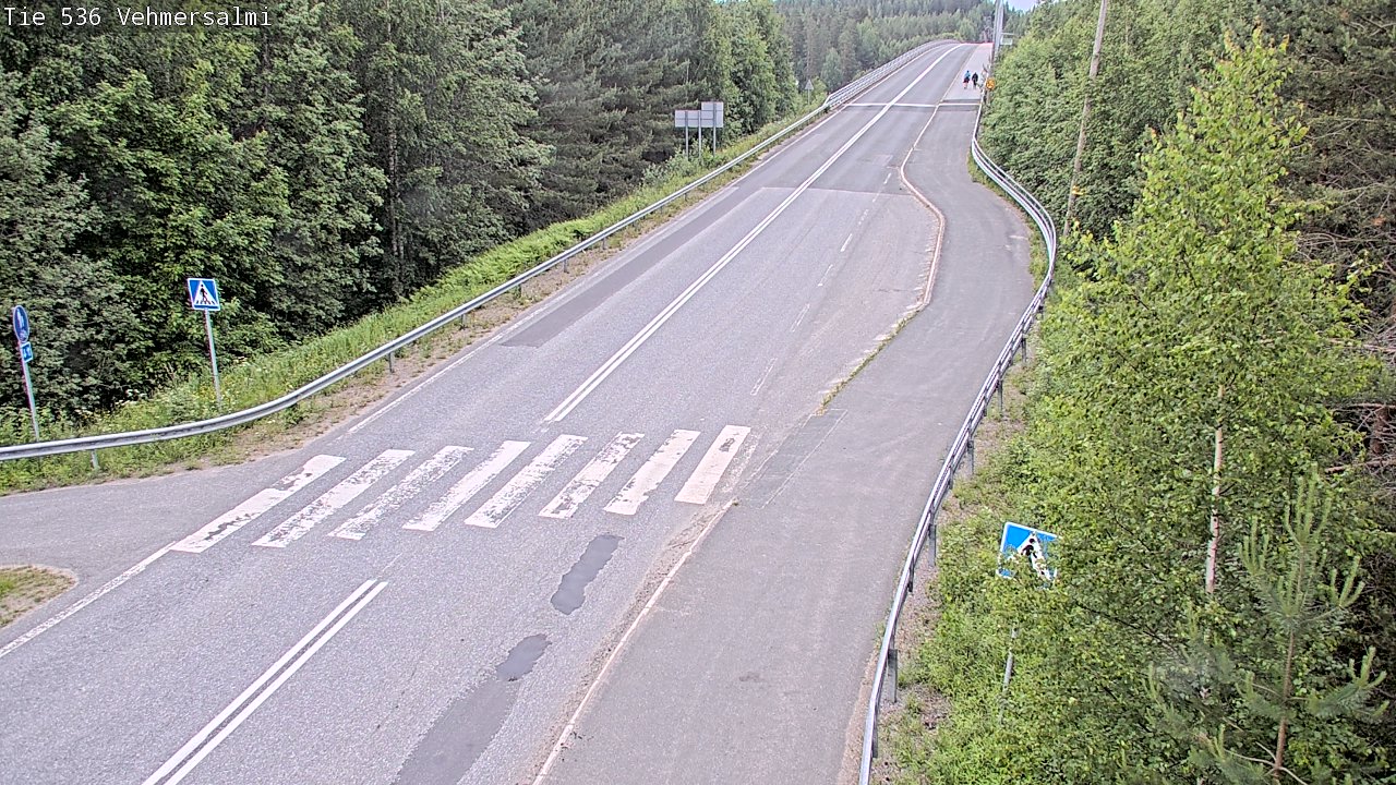 Kelikamerat Kuva Tie 536 Kuopio, Vehmersalmi, Kuopio, Pohjois-Savo