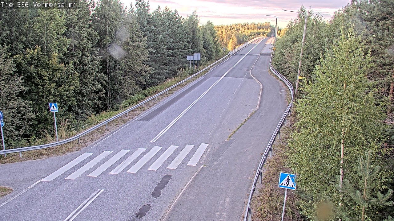Kelikamerat Kuva Tie 536 Kuopio, Vehmersalmi, Kuopio, Pohjois-Savo