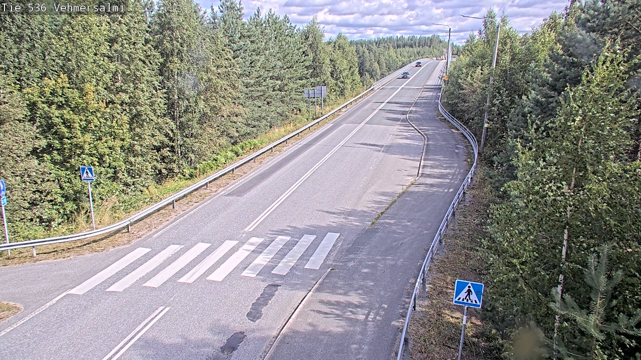 Kelikamerat Kuva Tie 536 Kuopio, Vehmersalmi, Kuopio, Pohjois-Savo