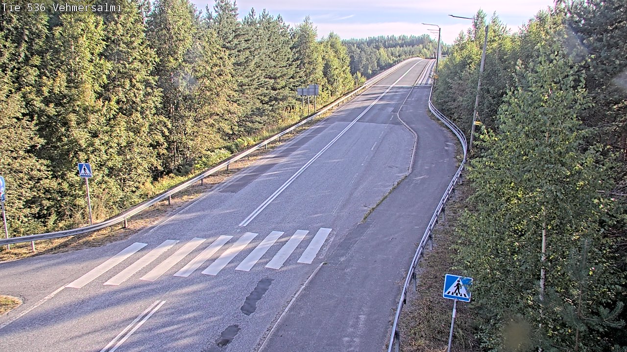 Weather Camera Image Road 536 Kuopio, Vehmersalmi, Kuopio, Pohjois-Savo
