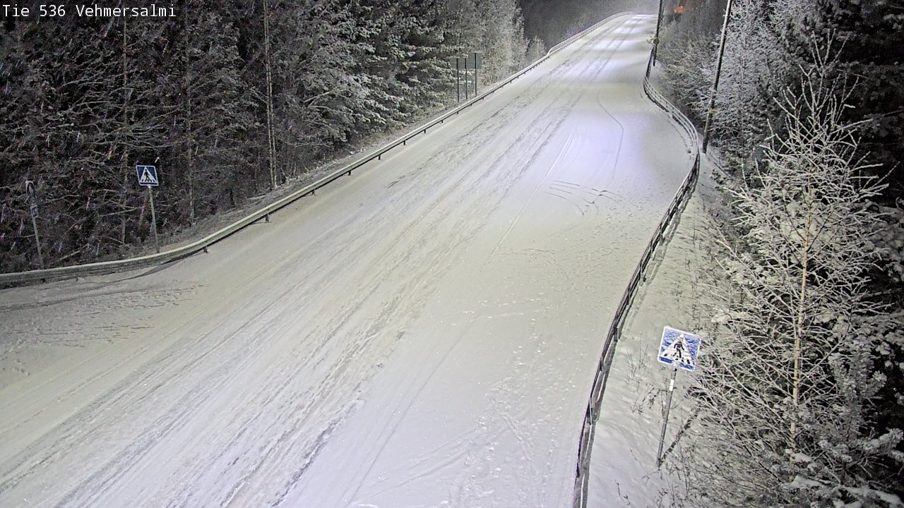 Kelikamerat Kuva Tie 536 Kuopio, Vehmersalmi, Kuopio, Pohjois-Savo