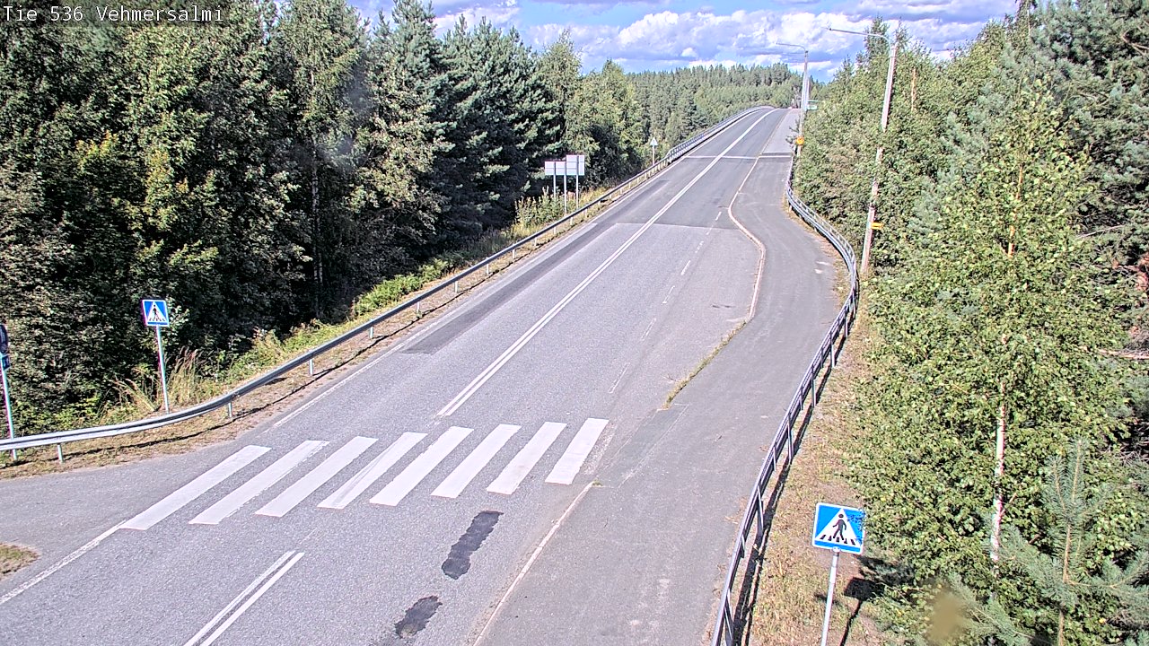 Kelikamerat Kuva Tie 536 Kuopio, Vehmersalmi, Kuopio, Pohjois-Savo