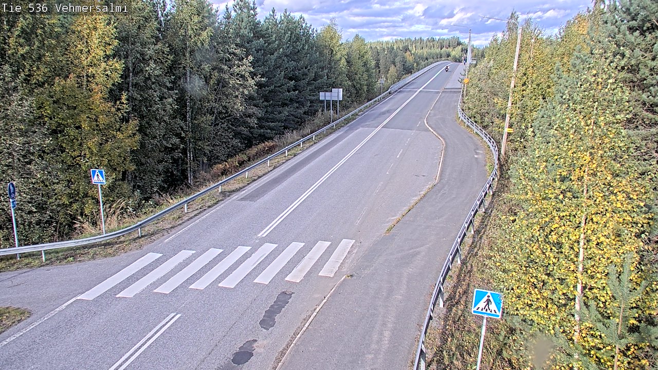 Weather Camera Image Road 536 Kuopio, Vehmersalmi, Kuopio, Pohjois-Savo
