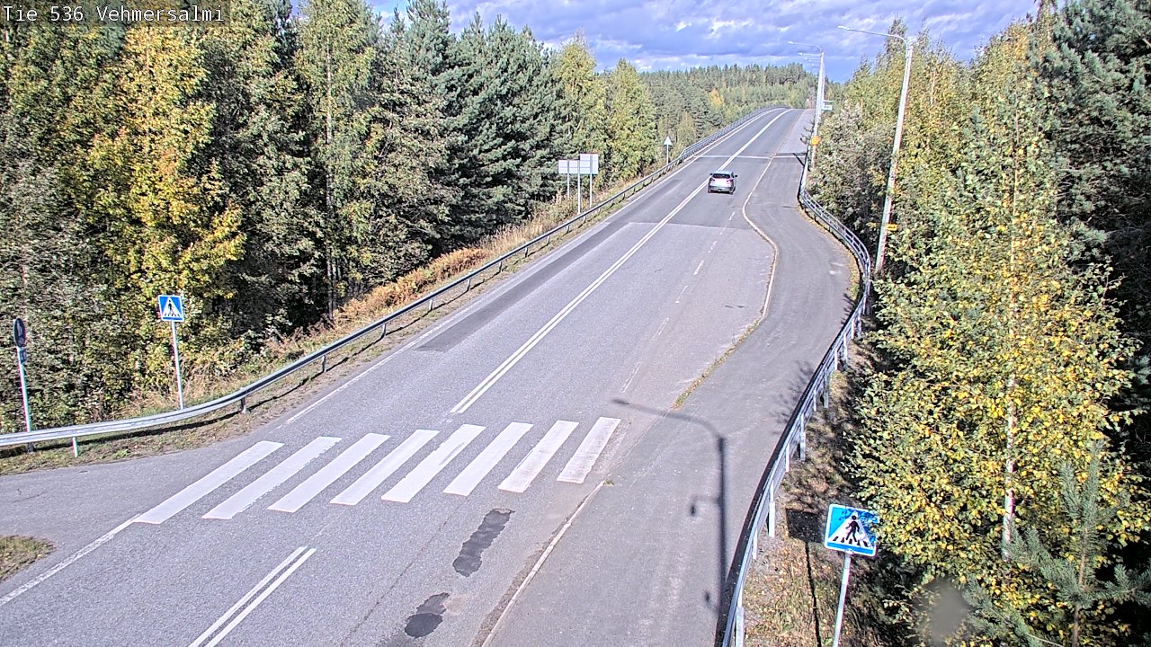 Weather Camera Image Road 536 Kuopio, Vehmersalmi, Kuopio, Pohjois-Savo