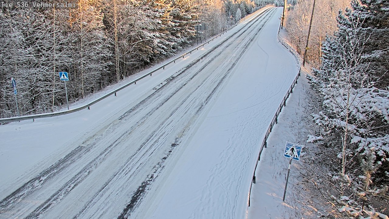 Kelikamerat Kuva Tie 536 Kuopio, Vehmersalmi, Kuopio, Pohjois-Savo