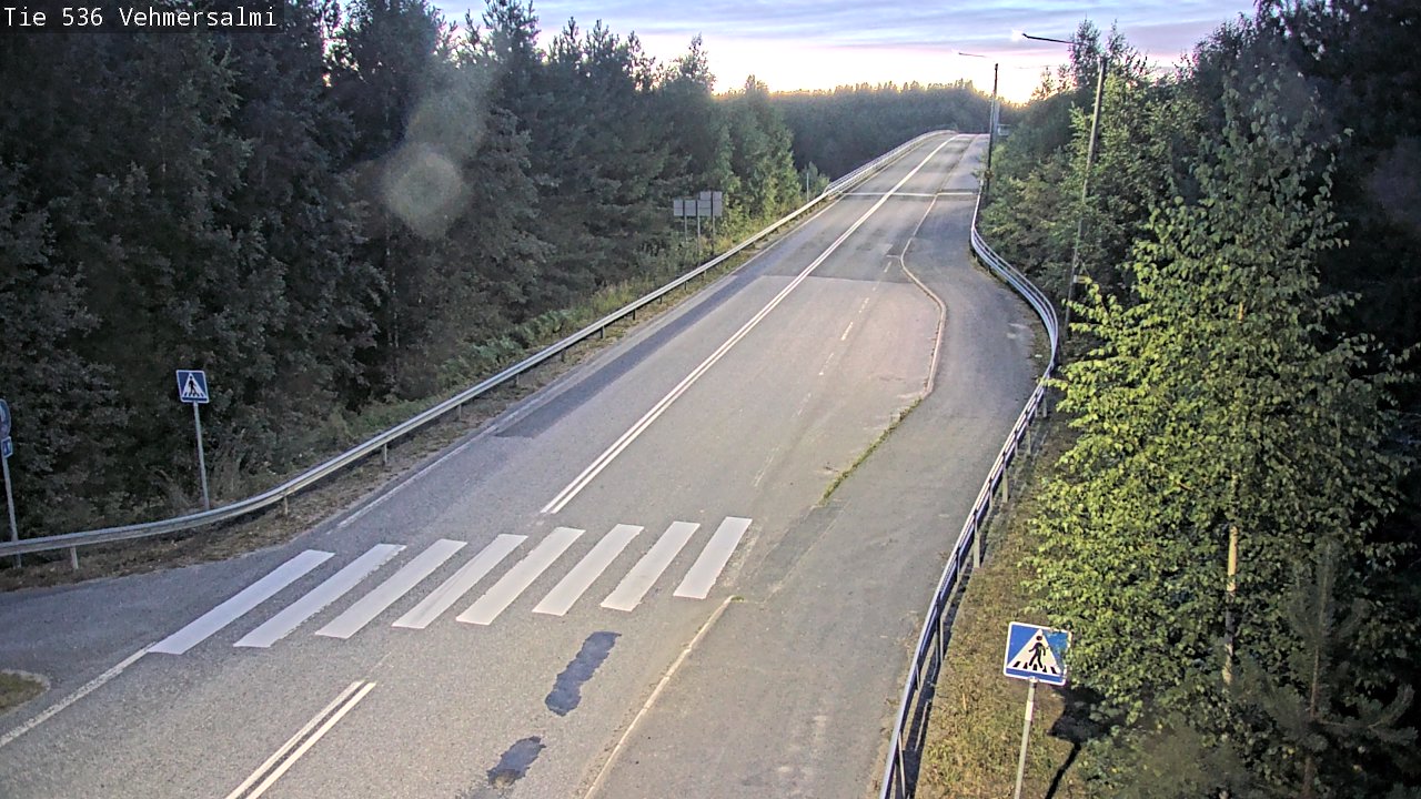 Kelikamerat Kuva Tie 536 Kuopio, Vehmersalmi, Kuopio, Pohjois-Savo