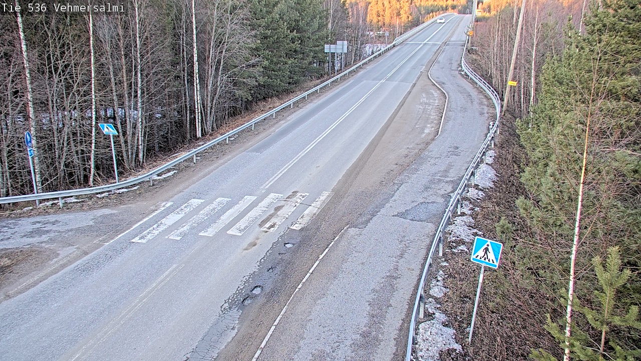 Kelikamerat Kuva Tie 536 Kuopio, Vehmersalmi, Kuopio, Pohjois-Savo