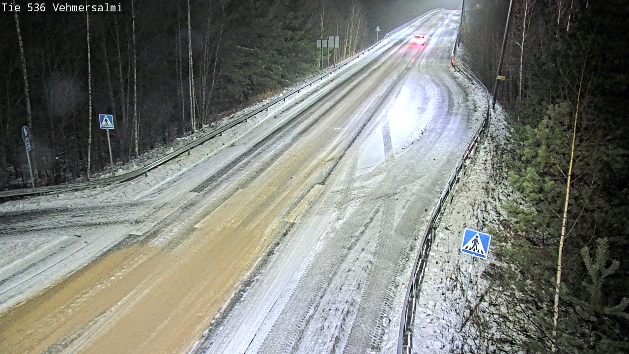 Weather Camera Image Road 536 Kuopio, Vehmersalmi, Kuopio, Pohjois-Savo