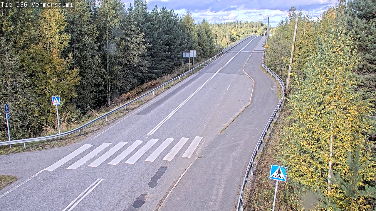 Weather Camera Image Road 536 Kuopio, Vehmersalmi, Kuopio, Pohjois-Savo