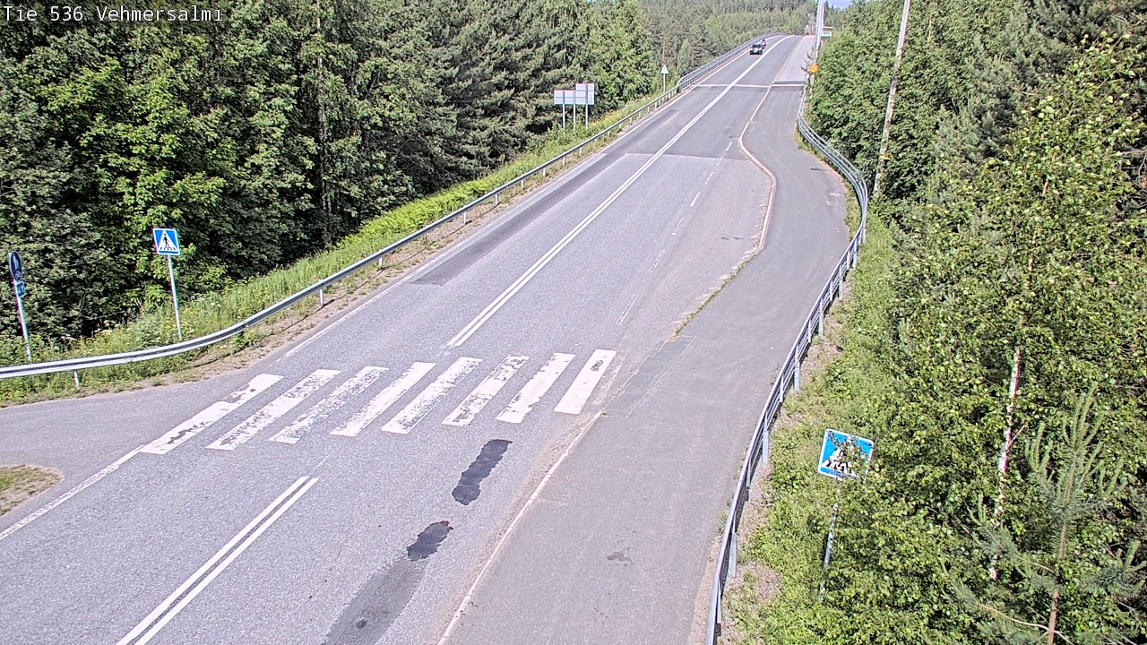 Kelikamerat Kuva Tie 536 Kuopio, Vehmersalmi, Kuopio, Pohjois-Savo