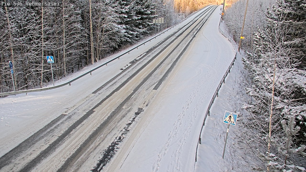 Kelikamerat Kuva Tie 536 Kuopio, Vehmersalmi, Kuopio, Pohjois-Savo