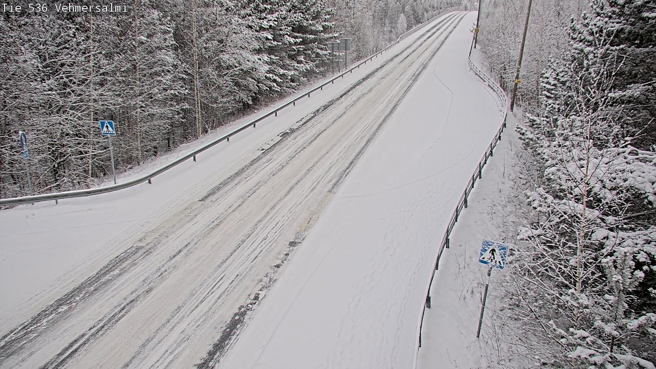 Kelikamerat Kuva Tie 536 Kuopio, Vehmersalmi, Kuopio, Pohjois-Savo