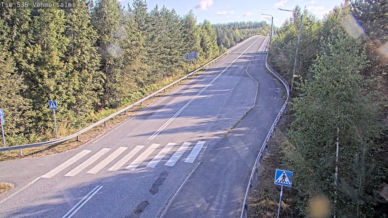 Kelikamerat Kuva Tie 536 Kuopio, Vehmersalmi, Kuopio, Pohjois-Savo