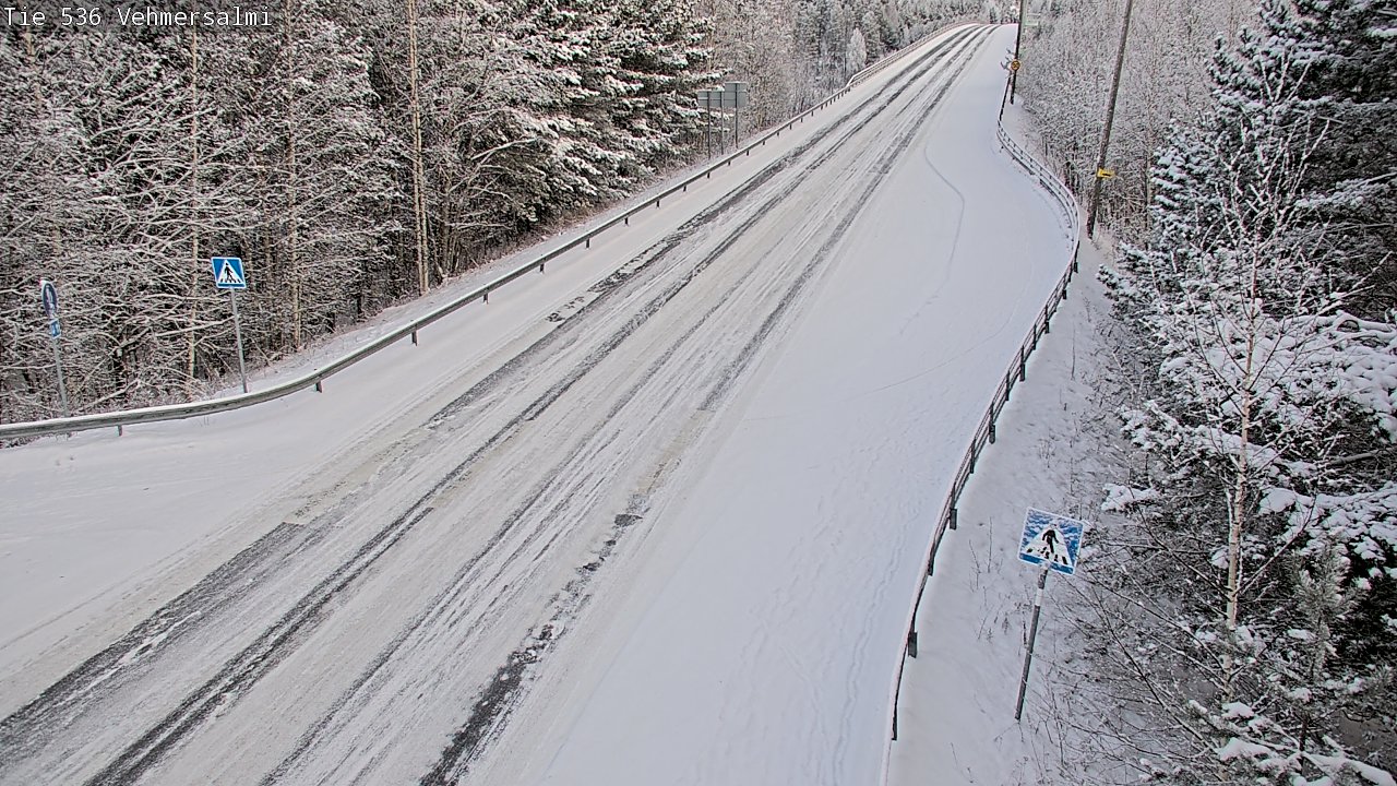 Kelikamerat Kuva Tie 536 Kuopio, Vehmersalmi, Kuopio, Pohjois-Savo