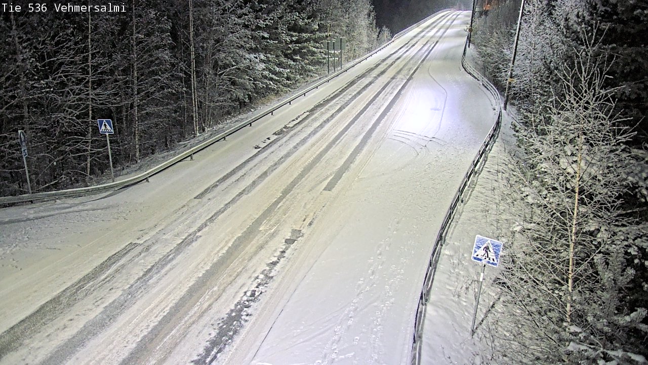 Kelikamerat Kuva Tie 536 Kuopio, Vehmersalmi, Kuopio, Pohjois-Savo