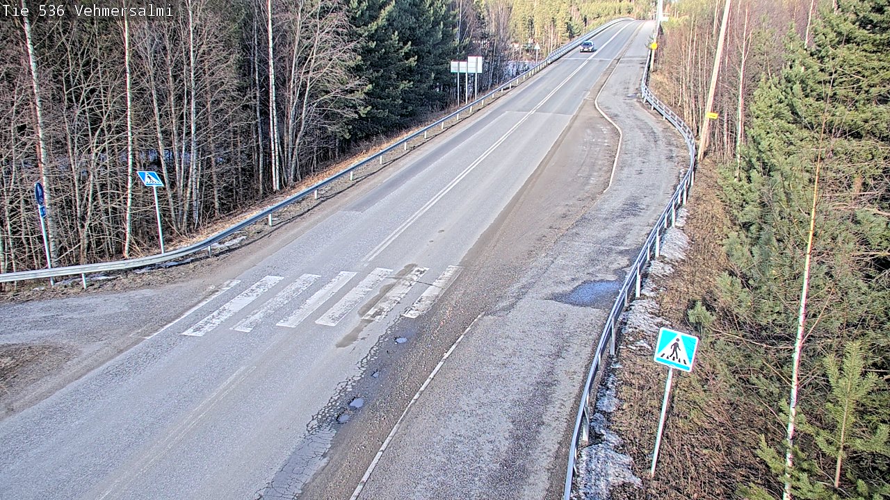 Kelikamerat Kuva Tie 536 Kuopio, Vehmersalmi, Kuopio, Pohjois-Savo