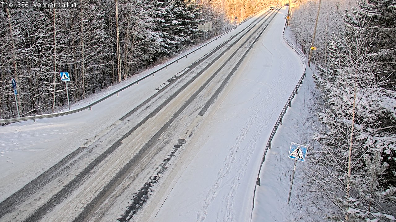 Kelikamerat Kuva Tie 536 Kuopio, Vehmersalmi, Kuopio, Pohjois-Savo