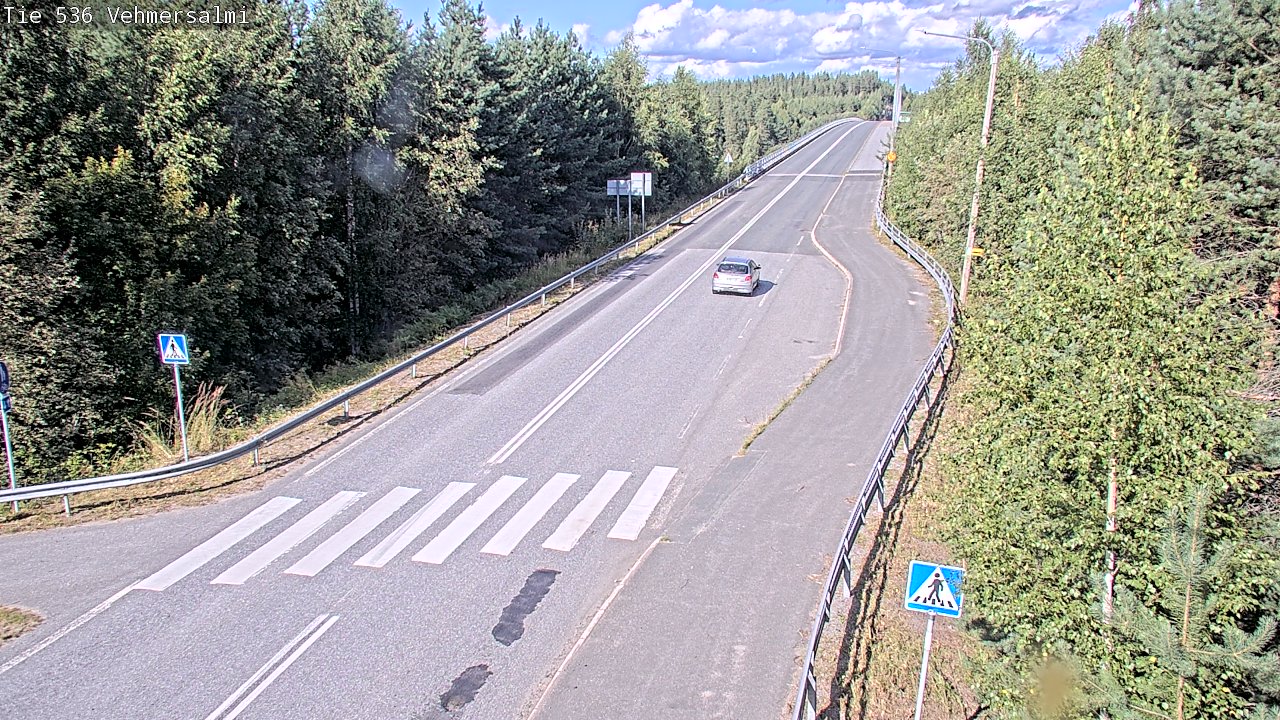 Kelikamerat Kuva Tie 536 Kuopio, Vehmersalmi, Kuopio, Pohjois-Savo