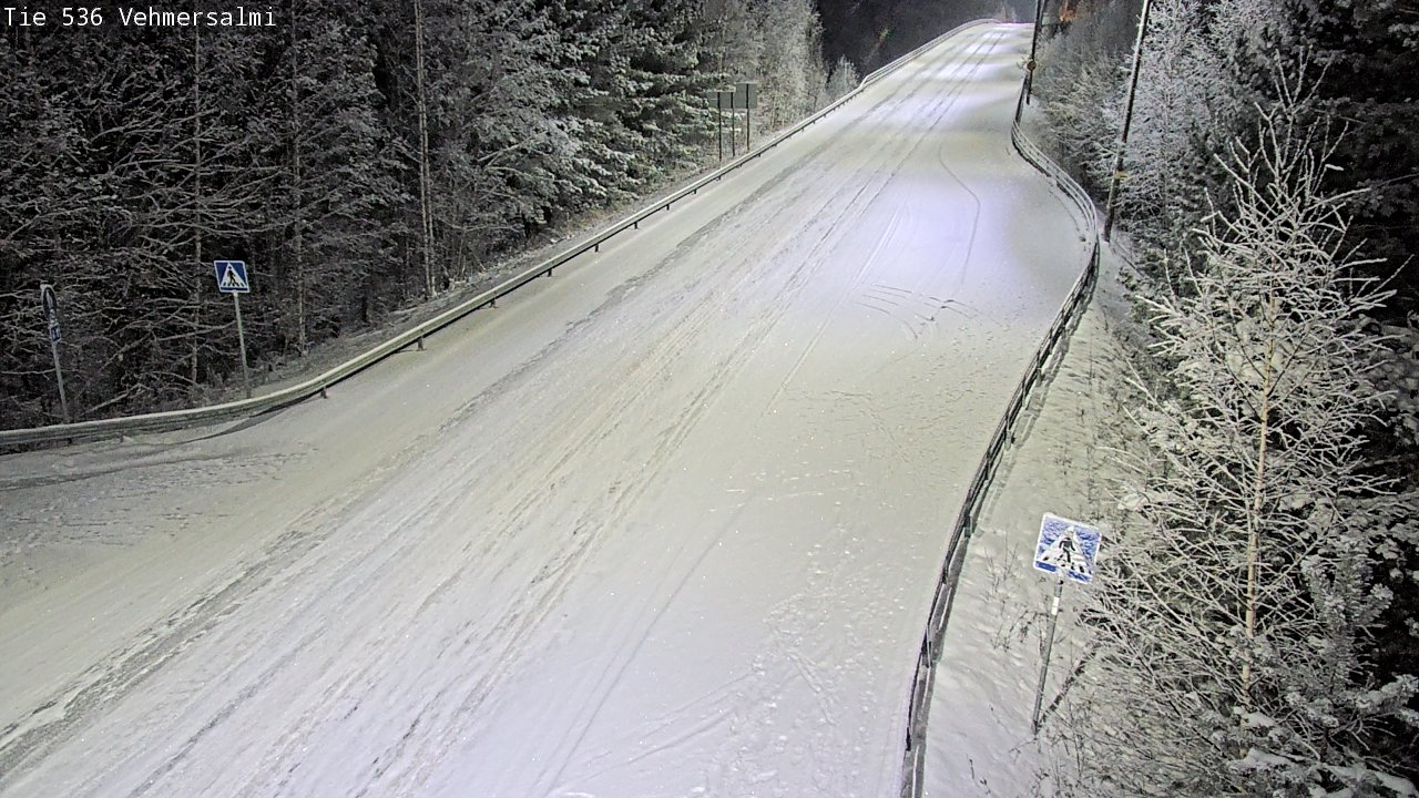Kelikamerat Kuva Tie 536 Kuopio, Vehmersalmi, Kuopio, Pohjois-Savo