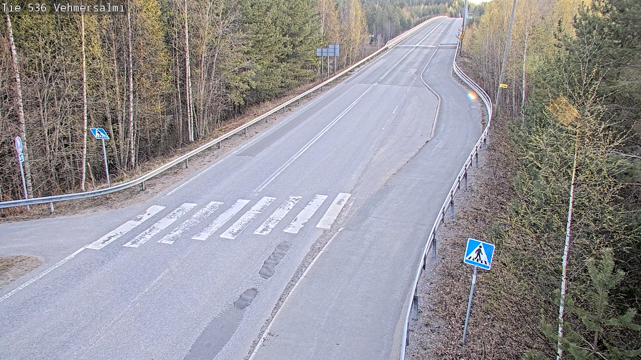 Kelikamerat Kuva Tie 536 Kuopio, Vehmersalmi, Kuopio, Pohjois-Savo