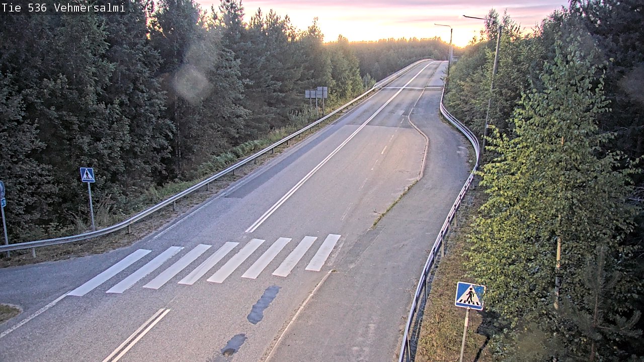 Kelikamerat Kuva Tie 536 Kuopio, Vehmersalmi, Kuopio, Pohjois-Savo