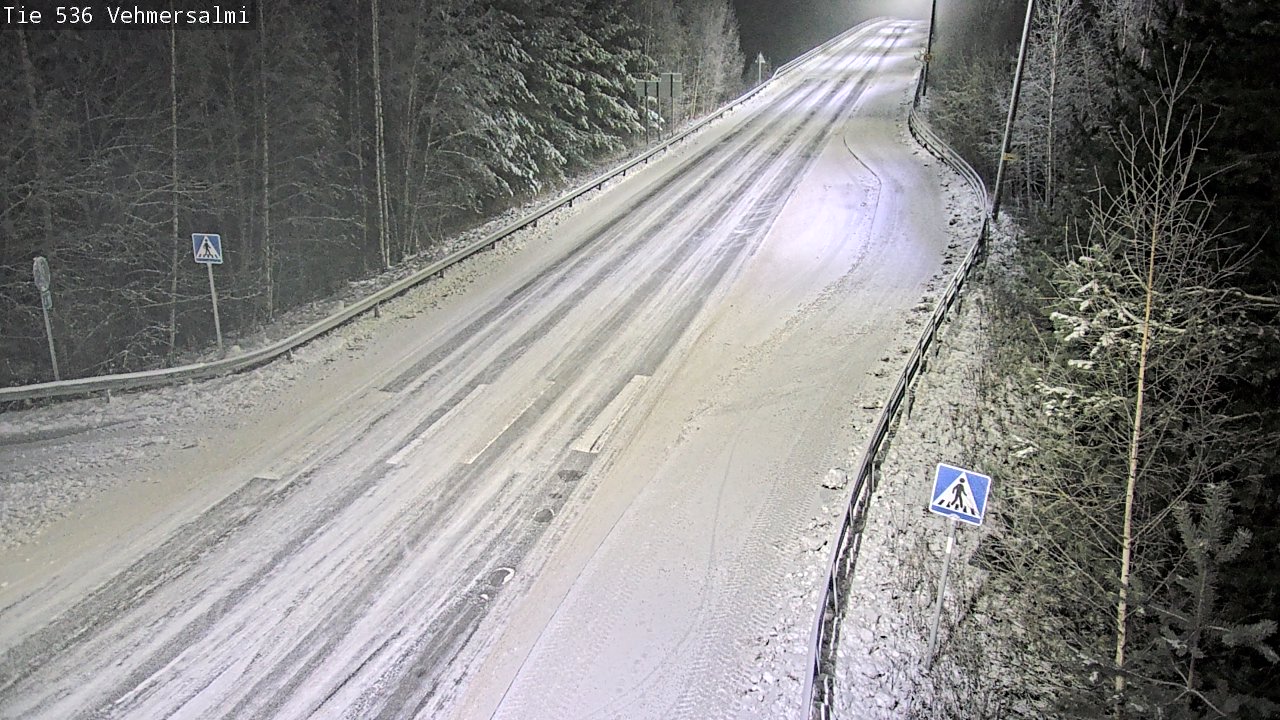 Kelikamerat Kuva Tie 536 Kuopio, Vehmersalmi, Kuopio, Pohjois-Savo