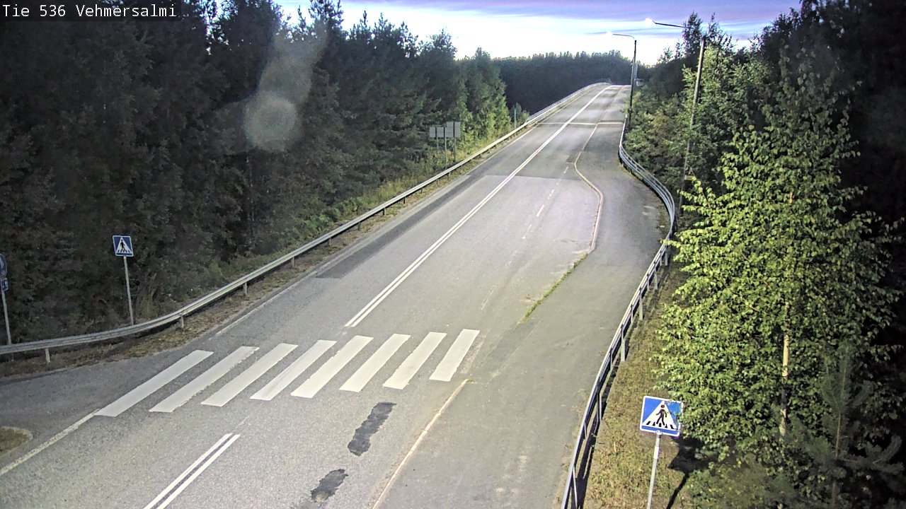 Kelikamerat Kuva Tie 536 Kuopio, Vehmersalmi, Kuopio, Pohjois-Savo