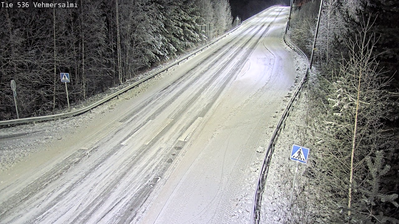 Kelikamerat Kuva Tie 536 Kuopio, Vehmersalmi, Kuopio, Pohjois-Savo