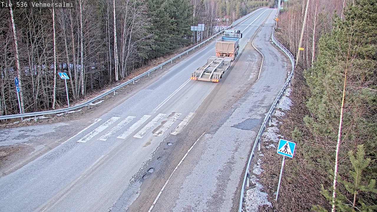 Kelikamerat Kuva Tie 536 Kuopio, Vehmersalmi, Kuopio, Pohjois-Savo