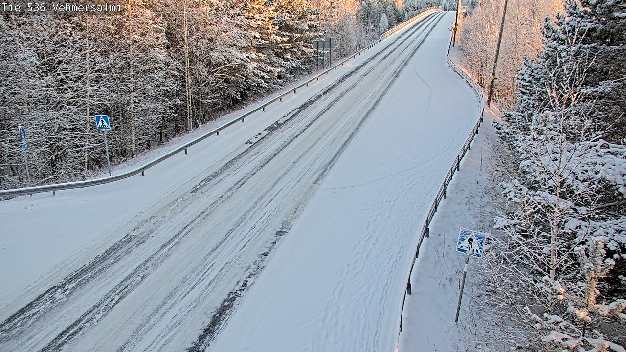 Kelikamerat Kuva Tie 536 Kuopio, Vehmersalmi, Kuopio, Pohjois-Savo