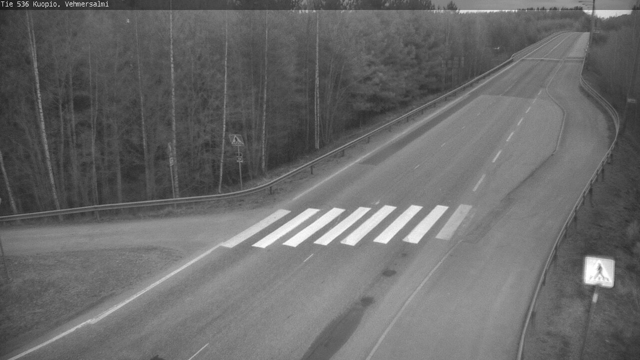 Kelikamerat Kuva Tie 536 Kuopio, Vehmersalmi, Kuopio, Pohjois-Savo