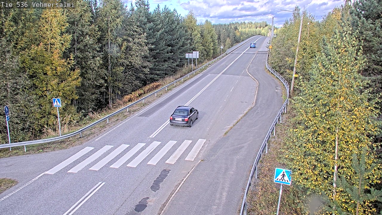 Weather Camera Image Road 536 Kuopio, Vehmersalmi, Kuopio, Pohjois-Savo