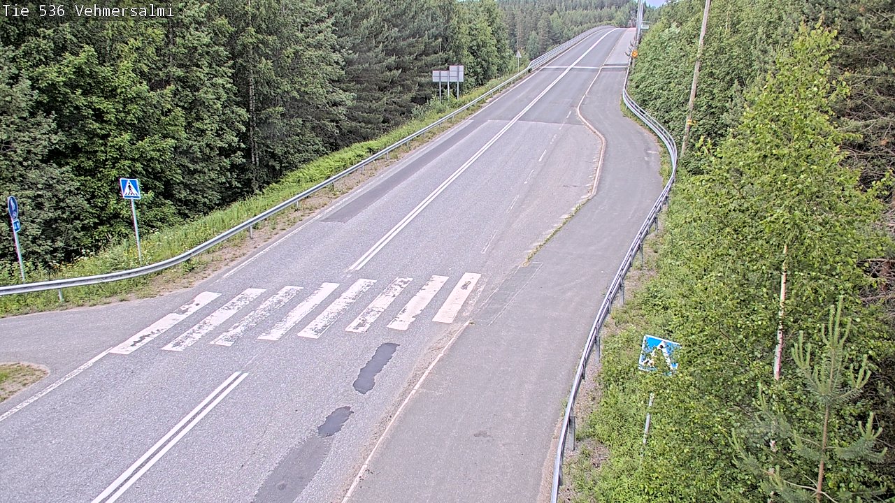 Kelikamerat Kuva Tie 536 Kuopio, Vehmersalmi, Kuopio, Pohjois-Savo