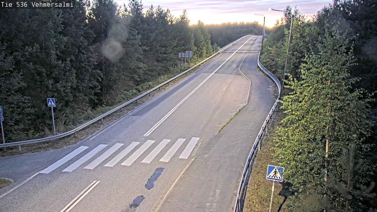 Kelikamerat Kuva Tie 536 Kuopio, Vehmersalmi, Kuopio, Pohjois-Savo