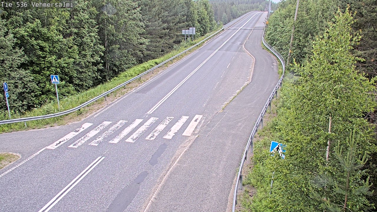 Kelikamerat Kuva Tie 536 Kuopio, Vehmersalmi, Kuopio, Pohjois-Savo