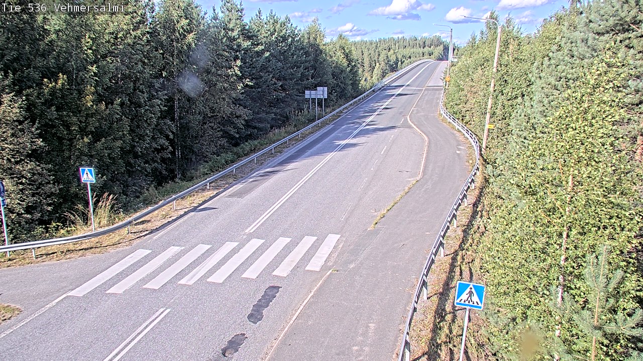 Kelikamerat Kuva Tie 536 Kuopio, Vehmersalmi, Kuopio, Pohjois-Savo