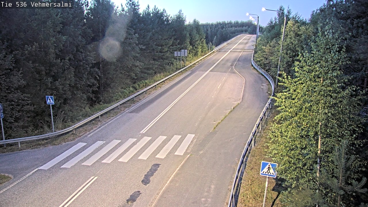 Kelikamerat Kuva Tie 536 Kuopio, Vehmersalmi, Kuopio, Pohjois-Savo
