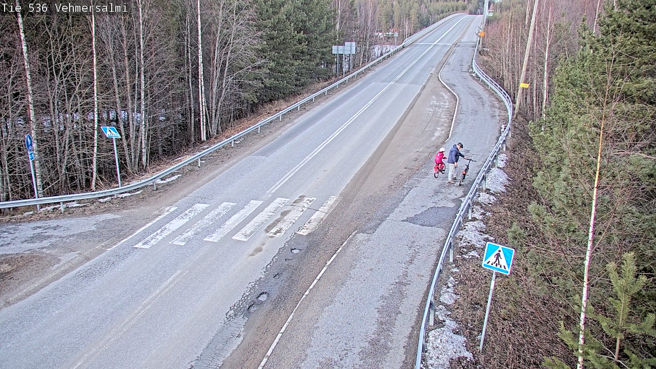 Kelikamerat Kuva Tie 536 Kuopio, Vehmersalmi, Kuopio, Pohjois-Savo