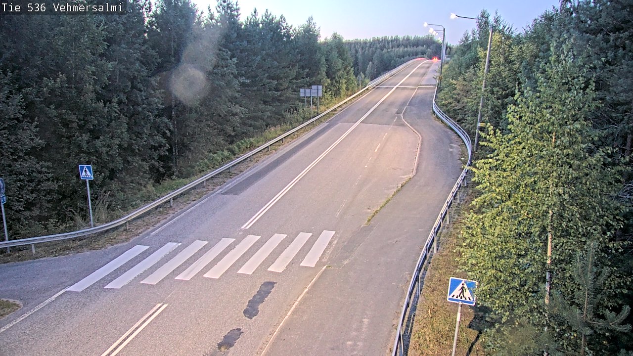 Kelikamerat Kuva Tie 536 Kuopio, Vehmersalmi, Kuopio, Pohjois-Savo