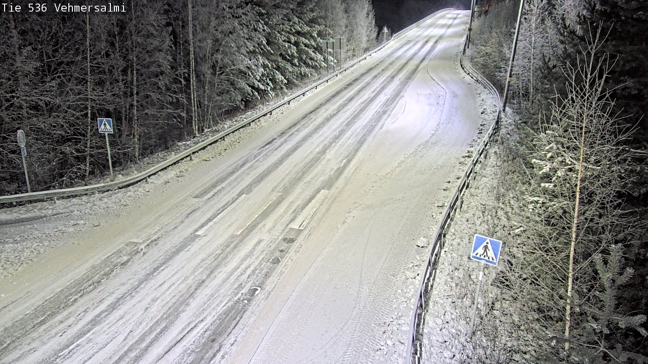 Kelikamerat Kuva Tie 536 Kuopio, Vehmersalmi, Kuopio, Pohjois-Savo