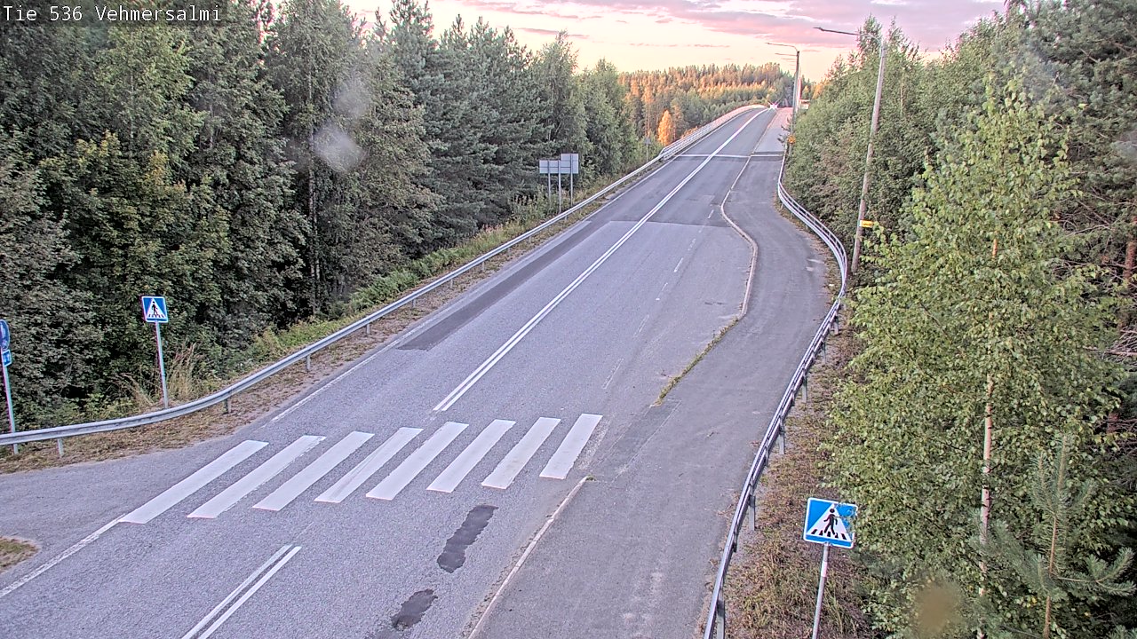 Kelikamerat Kuva Tie 536 Kuopio, Vehmersalmi, Kuopio, Pohjois-Savo