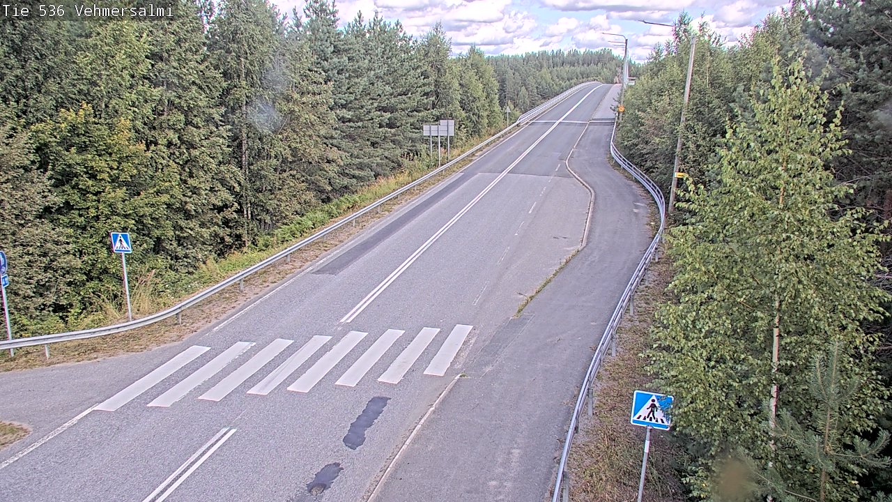 Kelikamerat Kuva Tie 536 Kuopio, Vehmersalmi, Kuopio, Pohjois-Savo