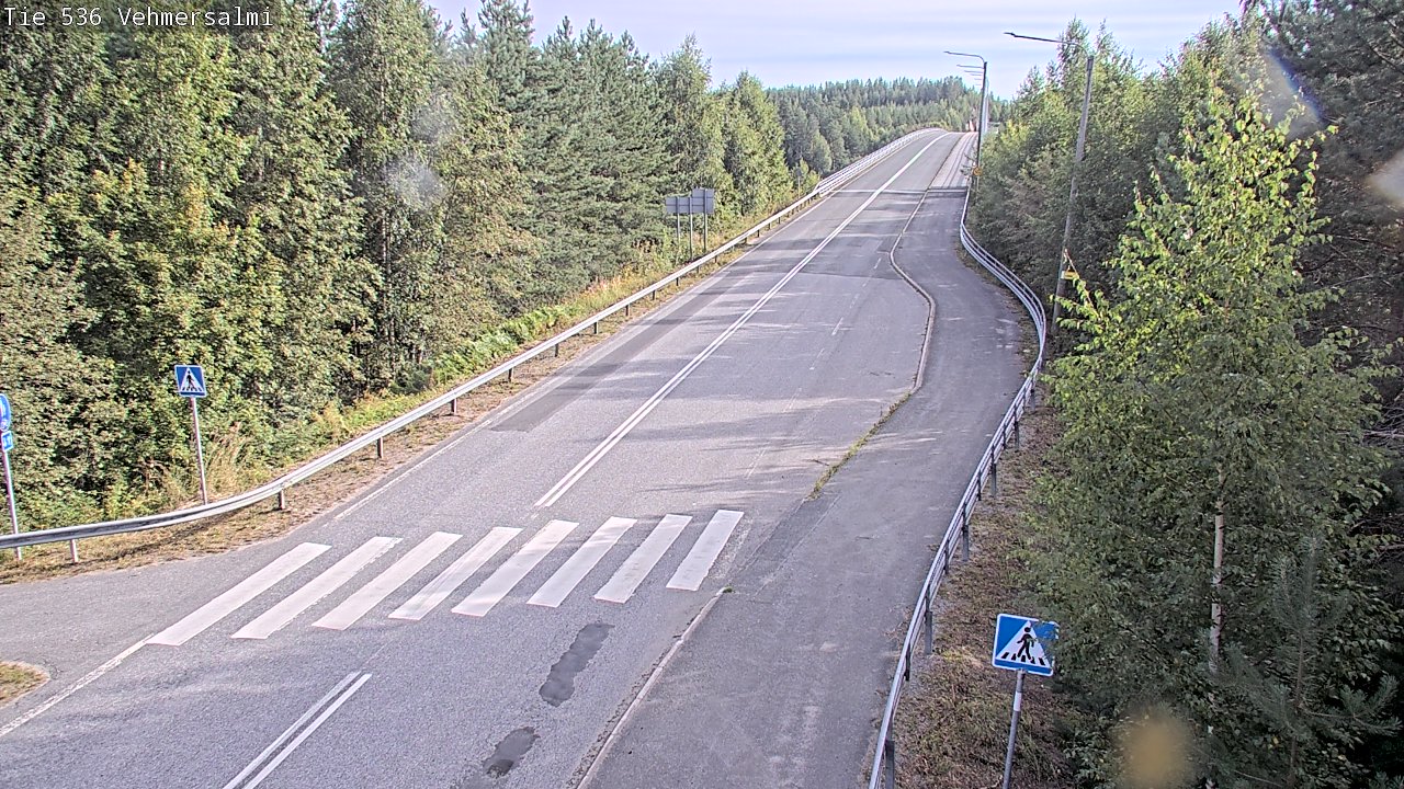 Weather Camera Image Road 536 Kuopio, Vehmersalmi, Kuopio, Pohjois-Savo
