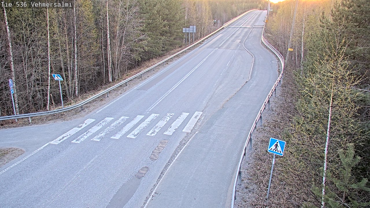 Kelikamerat Kuva Tie 536 Kuopio, Vehmersalmi, Kuopio, Pohjois-Savo