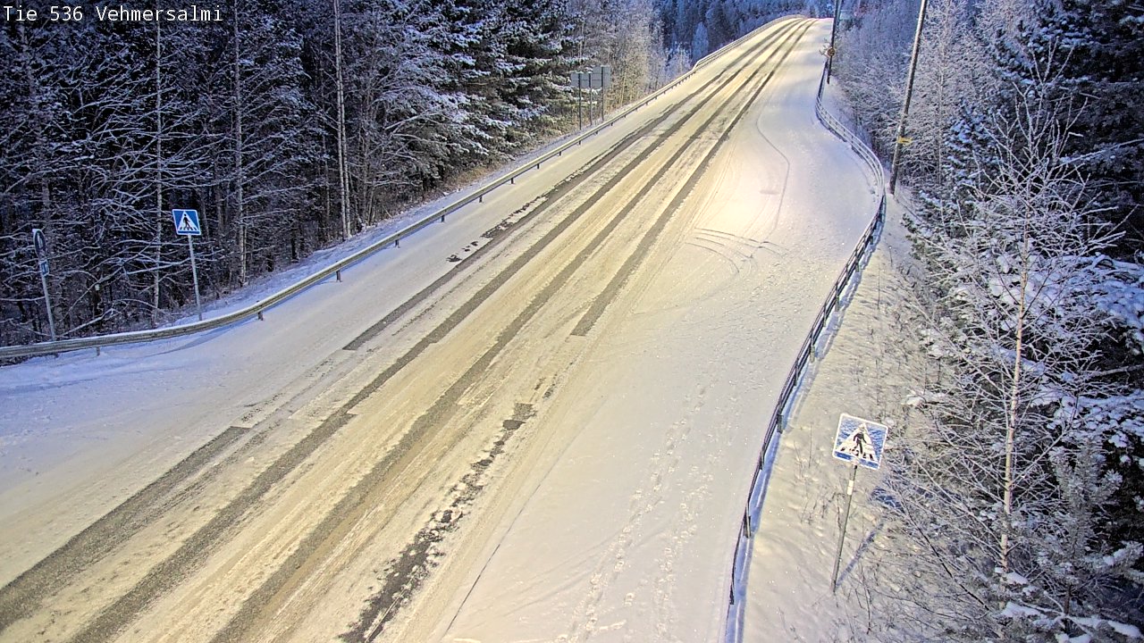 Kelikamerat Kuva Tie 536 Kuopio, Vehmersalmi, Kuopio, Pohjois-Savo