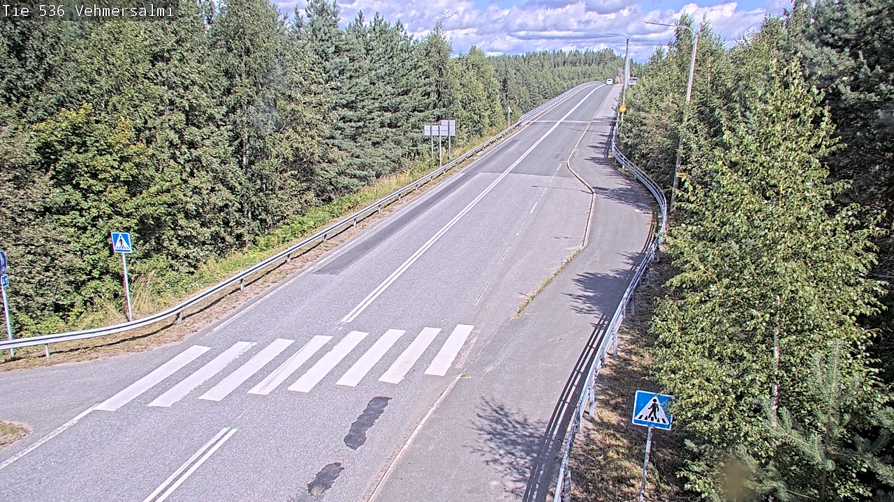 Kelikamerat Kuva Tie 536 Kuopio, Vehmersalmi, Kuopio, Pohjois-Savo